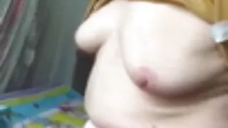 داغ و هیجان زده زیبا بررسی سوالات در نوار توافق آماده را به جای او